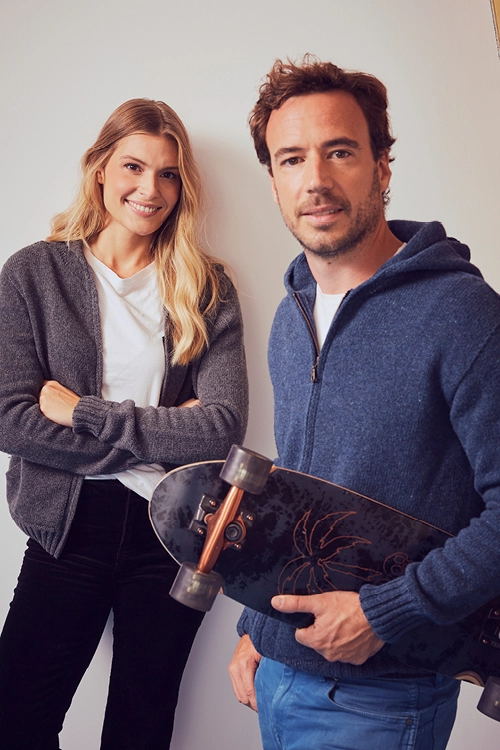 Veste laine recyclée Paul